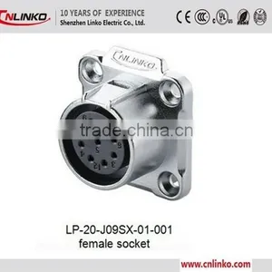Made in China Waterproof Wire Connector 9 Contacts Cable Terminal End Copper Ferrules Connector thumbnail-4