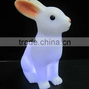 LED Colorchanging Rabbit Candle Light thumbnail-1