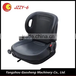 Top Selling Toyota Forklift Seat,JZZY-6, Mechanical Suspension System, Black PVC Leather Forklift Seat thumbnail-1