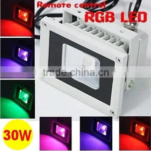 COB Floodlight IP65 30W Outdooor LED RGB Flood Light thumbnail-1