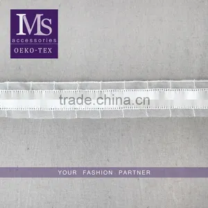 Garment Decoration 4cm White Net Embroidery Lace Trim on Wholesale thumbnail-1