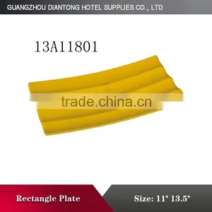 Hotel&Restaurant Bamboo Shape Plate,porcelain Plate,special Shape Dishes thumbnail-1