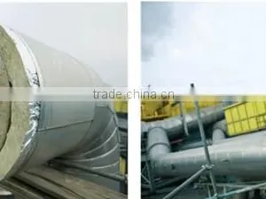 High Quality Cheaper Thermal Insulation Fire-proof Rock Wool Roll Oven With Glass Tissue Cloth thumbnail-6