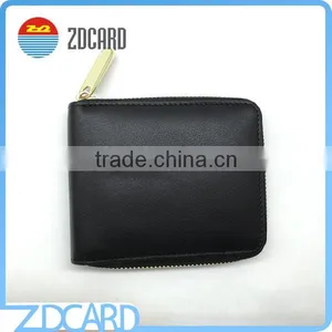Mini Genuine Leather Rfid Blocking Wallets For Men thumbnail-5