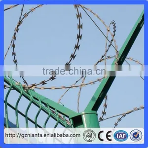 Security Use Galvanized/pvc Razor Barbed Wire in Coil for Sale(Guangzhou Factory) thumbnail-4