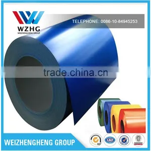 RAL 1021 1023 1024 1027 1028 Color Coated PPGI Prepainted Galvanized Steel Coil thumbnail-1