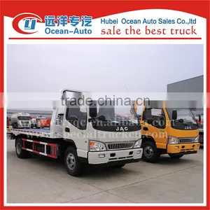 JAC New Heavy Duty Truck 4TON Road Wrecker Tow Trucks for Sale thumbnail-1