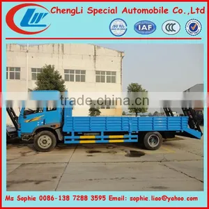 Bulldozer Carrying Truck,flat Bed Trucks 8 Ton,faw Roller Bed Truck thumbnail-1