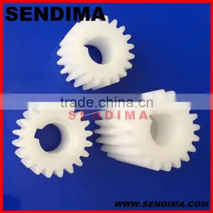 Factory Custom Engineering Plastic CNC Machining PA66 Nylon Gear Rack thumbnail-2