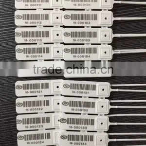 Plastic Cable Seal, Metal Cable Seal, Bank Security Seal, Cable Sealing Grommets, Plastic Bank Security Seal, With Scannable UPC thumbnail-2