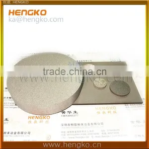 3 Microns Sintered Stainless Steel Porous Plate thumbnail-1