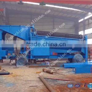 Large Capacity High Efficient KD Series Alluvial Gold Trommel for Sale thumbnail-1