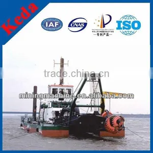 Hydraulic Cutter Head River Sand Dredger Boat for Sale thumbnail-1