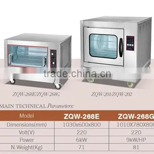 High Quality Chicken Rotisserie Grill for Sale,Chicken Rotisserie Machine(ZQW-268E) thumbnail-5