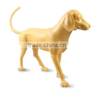 Lovely Fiberglass Animal Dog Mannequin for Window Display thumbnail-1