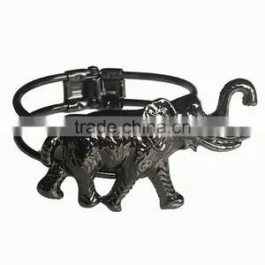 Black Animal Design Curtain Band Curtain Tie up thumbnail-1