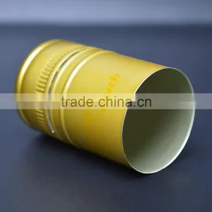 Factory Price Wholesale Twist off Aluminum Cap Gold Bottle Cap thumbnail-3