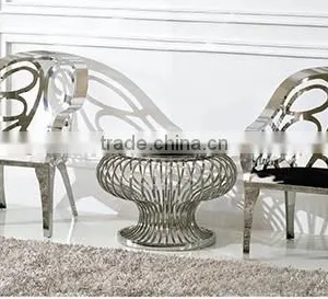 Modern Heat Selling Modern Dining Table Marble Round Dining Table Glass Cover Dining Table thumbnail-6