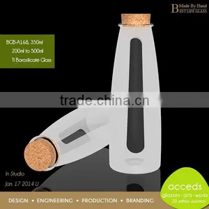 Eco-Friendly Pyrex Glass Mini Milk Bottles Wholesale thumbnail-4