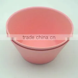 Wholesale Colorful Bamboo Fiber Salad Bowl thumbnail-3