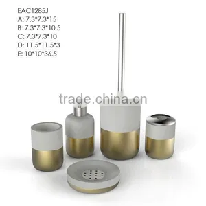 Eco-Friendly Feature and Ceramic Material Bathroom Set Wholesale thumbnail-1