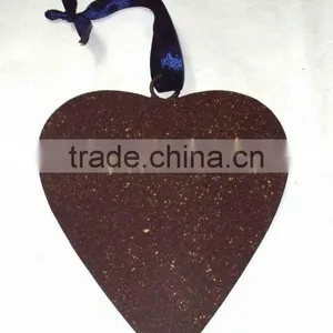 Heart Shaped Metal Wall Decor, Metal Heart Shape Dcoration Hanging, Decorative Heart Wall Hanging, thumbnail-2