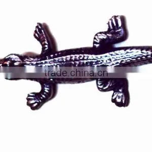 Decorative Crocodile Paperweight Cum Magnifying Glass, Decoration Desktop Magnifying Glass, Dcorative Paper Weight thumbnail-1
