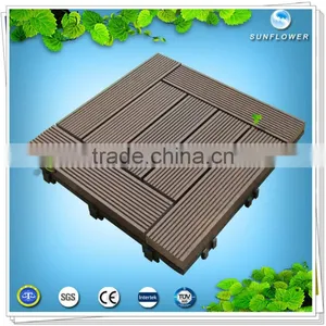 Zhejiang Duarable and Economical Wpc Decking Tiles thumbnail-1