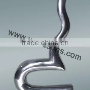 Small Wedding Table Metal Vase / Unique Wedding Table Vases thumbnail-2