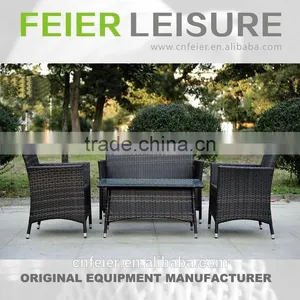 FEIER A6010CH Wicker Sofa Bed Indoor Sofa thumbnail-1