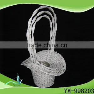 Antique Willow Baskets,storage Basket Best Products of With Handles thumbnail-1