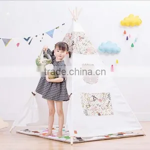 Hot Sale Prince Princess Tent For Children Foldable Children Tent Kids Teepee Indian Tent Tipi Tunnel Wigwam Teepees thumbnail-2