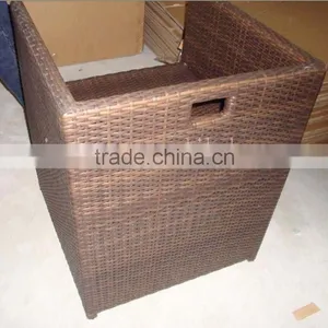 Rattan Dining Table And 6 Chairs Furniture Set AK1084 thumbnail-2