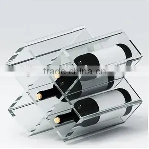 Used Commercial Acrylic Wine Racks for Decoration Display thumbnail-1