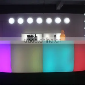IR Remote Control Modern Party Led Table RGB 16 Colors Changing Led Bar Counter thumbnail-2