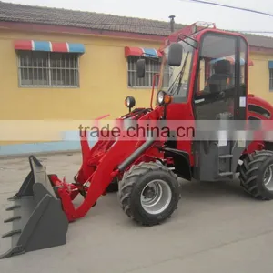 1ton Zl10 Hot Mini Loader With CE thumbnail-2
