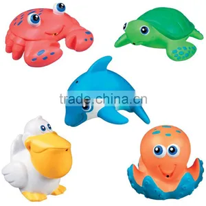 Set of Five Sea Squirts Bath Toys From China ICTI Factory thumbnail-1