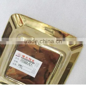 2014 Hot Selling Decaled Porcelain Dishes With Nice Flower , Ceramic Plate thumbnail-3