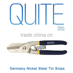Germany Iron Scissors With Two-color Handle Germany Nickel Steel Tin Snips thumbnail-1