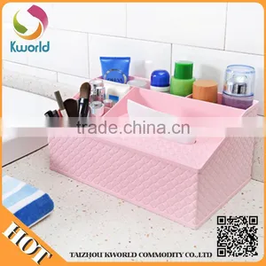 Cheap Promotional Plastic Tissue Box Covers White thumbnail-3