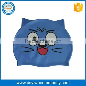 Soft Silicone Swimming Caps,Ear Protection Silicone Swimming Caps,Cool Swimming Caps thumbnail-1