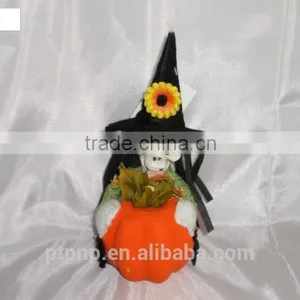 Paper Scarecrow With Pumpkin Face for Halloween Decoration thumbnail-4