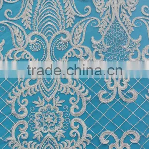 Customized Professional African Bridal Lace Dress Making Fabric thumbnail-2