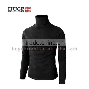 Long Sleeve Turtleneck Comfortable Mens Sweater Knitwear thumbnail-2
