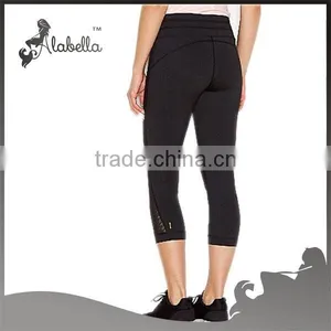 Ladies Fitness Fabric Girls Pants Women Capris thumbnail-2