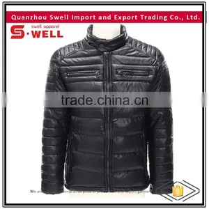 Winter Superior Quality Windproof Mens pu Leather Jacket thumbnail-1