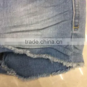 Yiwu Stock Apparel Blue Denim Summer Cotton Kids Shorts thumbnail-2