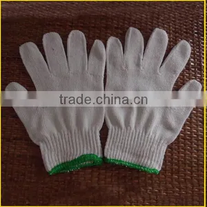 Cheap 800g Rough Yarn Hands Protection Cotton Safety Gloves thumbnail-2