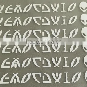 Embossed Silicone Print Heat Transfer on Fabric Raise Rubber Print thumbnail-4