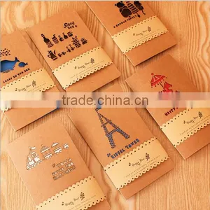 Custom New Styles Handmade Paper Greeting Cards Custom Paper Greeting Cards Diy Good Luck Cards thumbnail-2